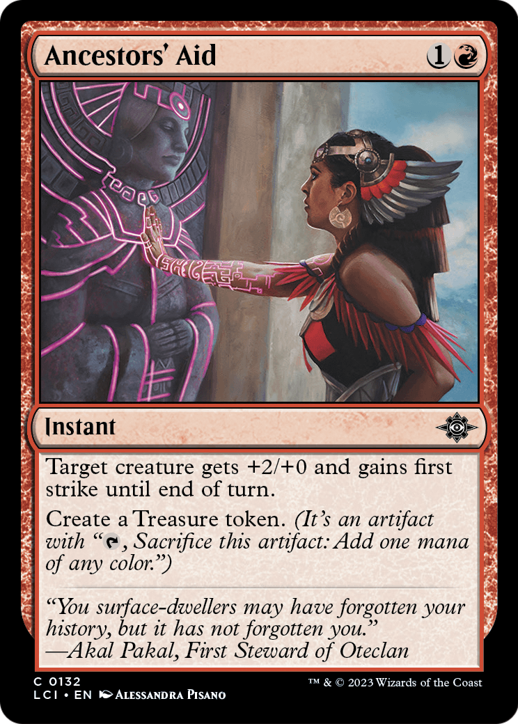 Ancestors' Aid (LCI-132) [The Lost Caverns of Ixalan]