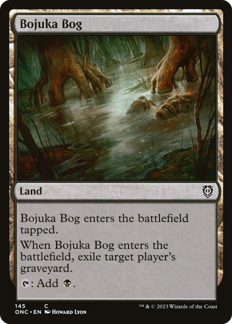 Bojuka Bog (ONC-145) [Phyrexia: All Will Be One Commander]