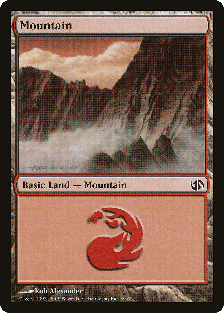 Mountain (DD2-059) [Duel Decks: Jace vs. Chandra]