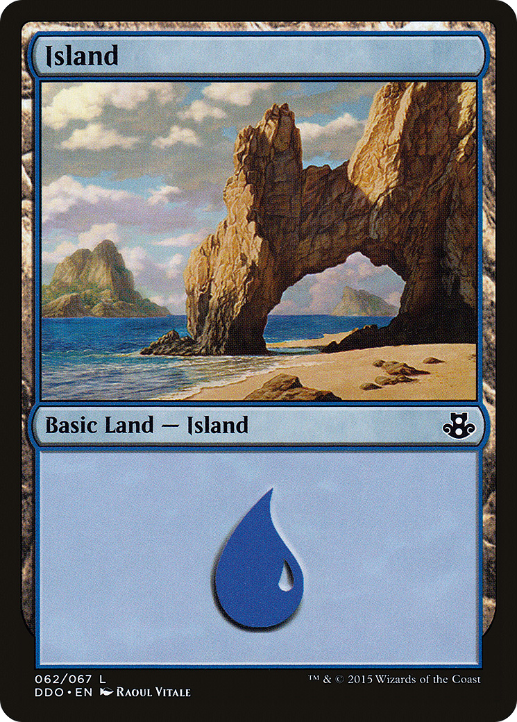 Island (DDO-062) [Duel Decks: Elspeth vs. Kiora]