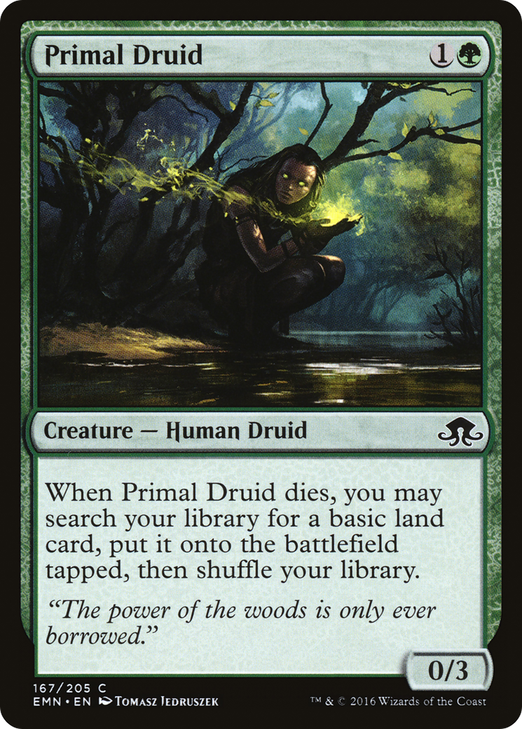 Primal Druid (EMN-167) [Eldritch Moon]