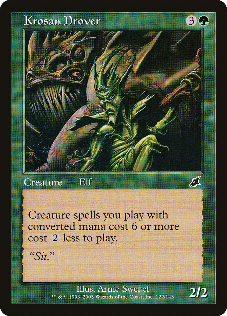 Krosan Drover (SCG-122) [Scourge] Foil