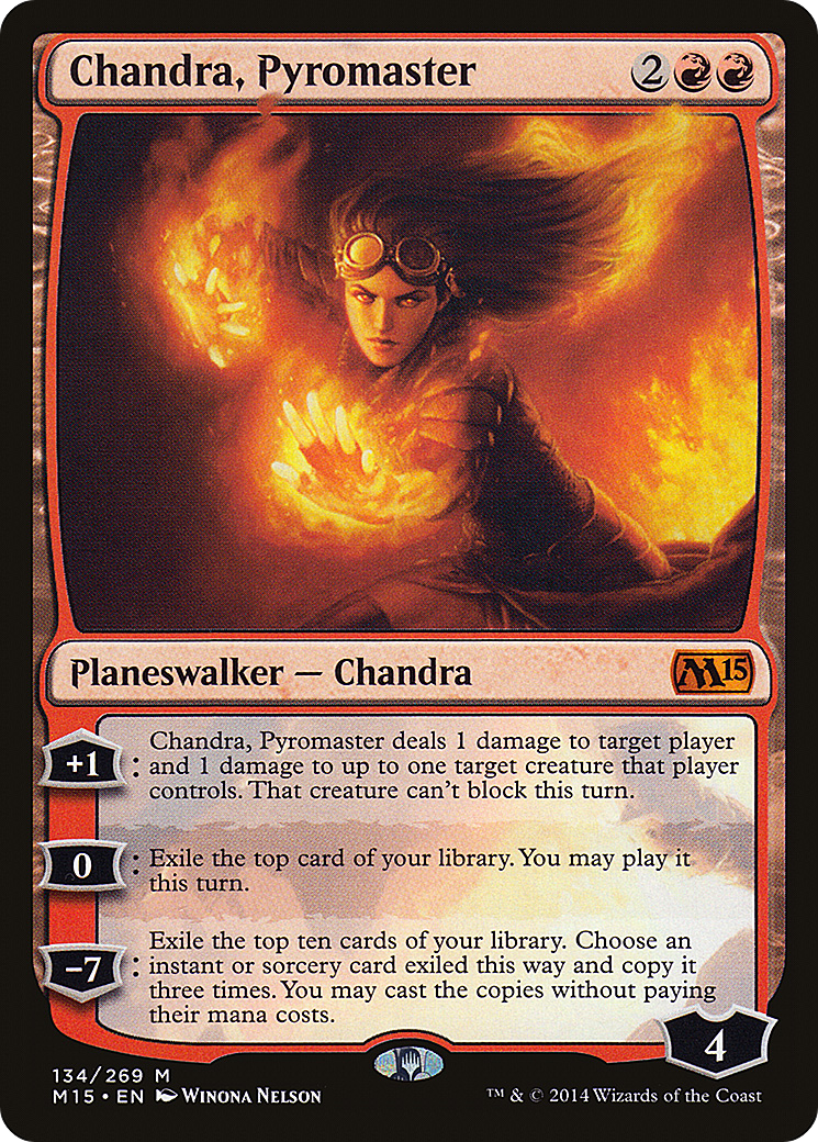 Chandra, Pyromaster (M15-134) [Magic 2015] Foil