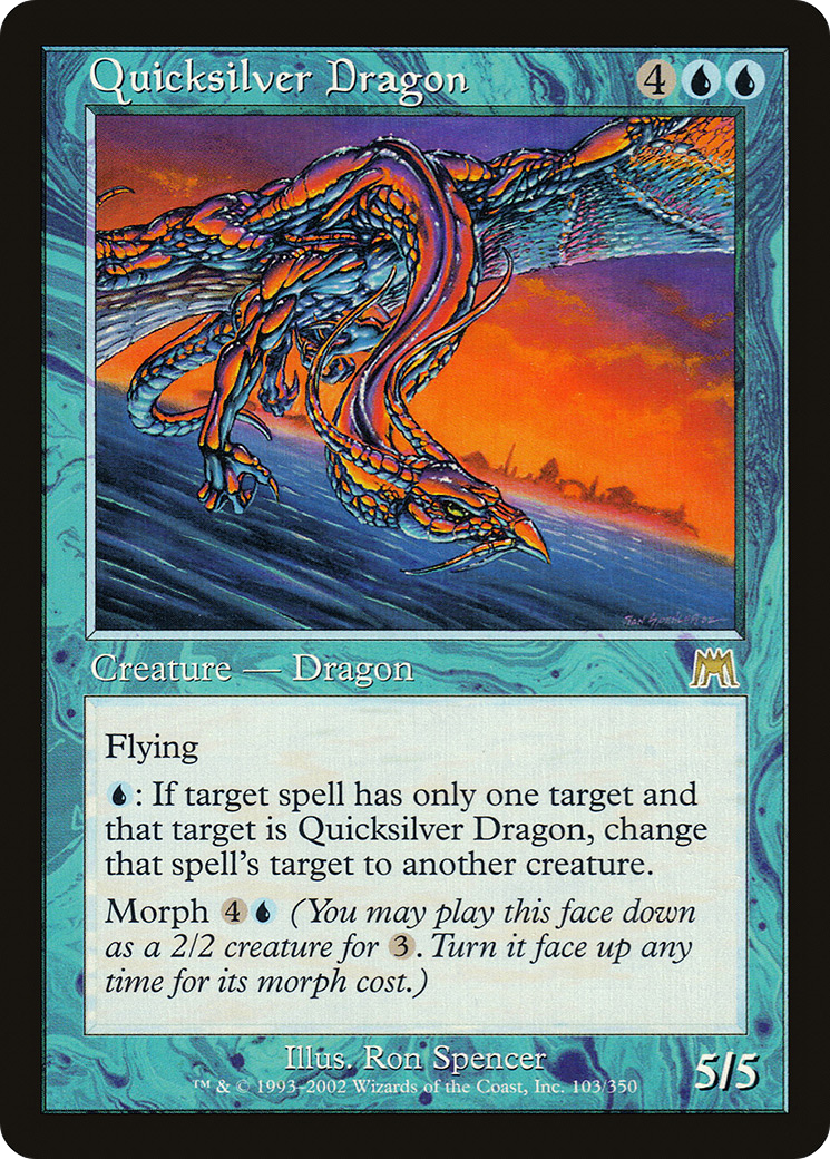 Quicksilver Dragon (ONS-103) [Onslaught]
