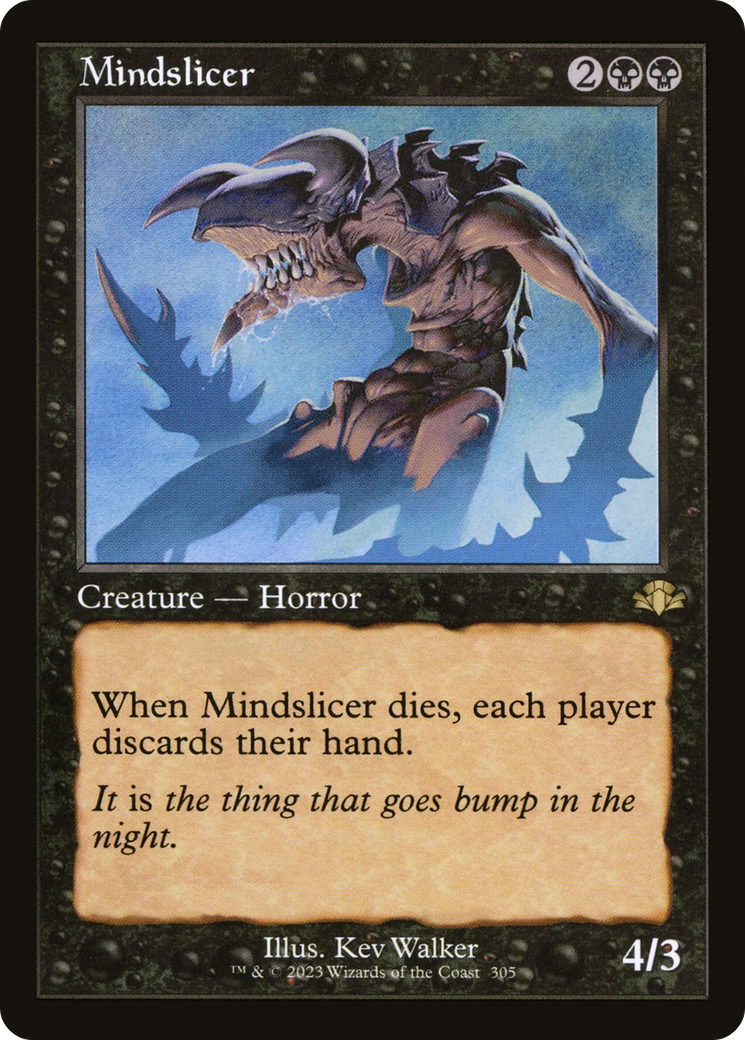 Mindslicer (Retro Frame) (DMR-305) [Dominaria Remastered] Foil