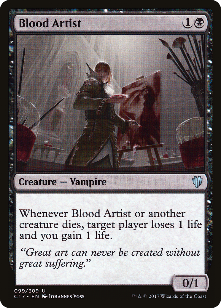 Blood Artist (C17-099) [Commander 2017]