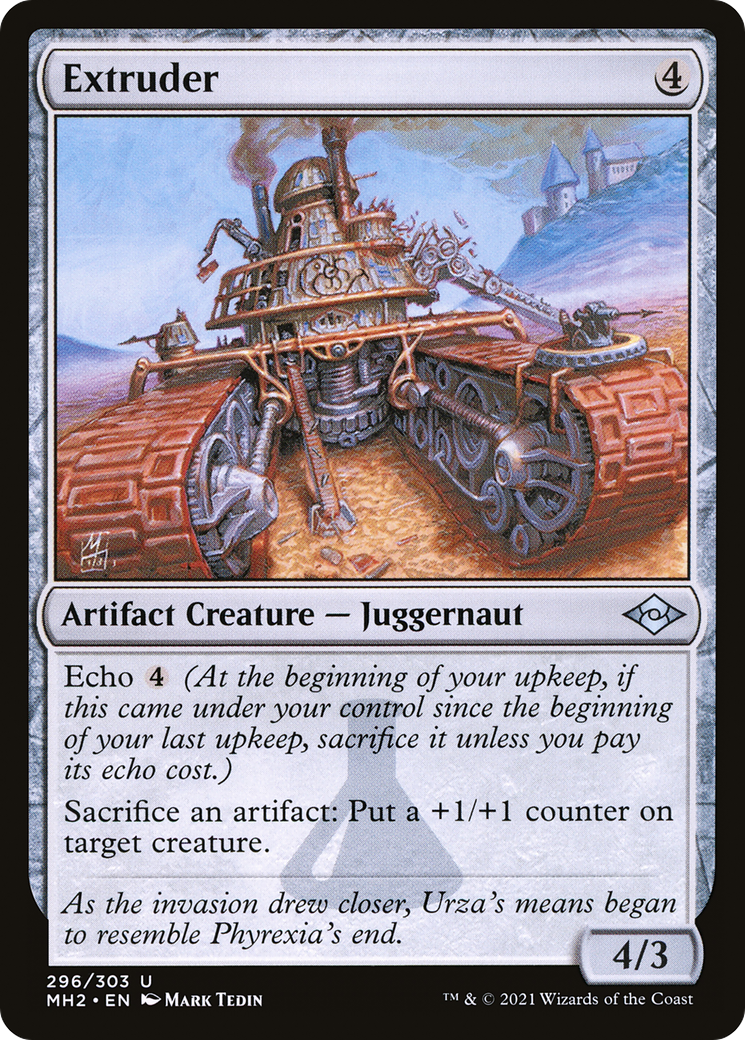 Extruder (MH2-296) [Modern Horizons 2] Etched Foil
