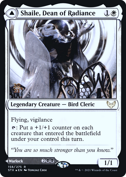 Shaile, Dean of Radiance (PRE-158S) [Strixhaven: School of Mages Promos] Foil