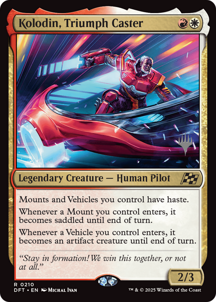 Kolodin, Triumph Caster (PPDFT-210) [Promo Pack: Aetherdrift]