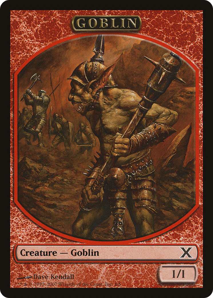 Goblin Token (10E-004) [Tenth Edition Tokens]
