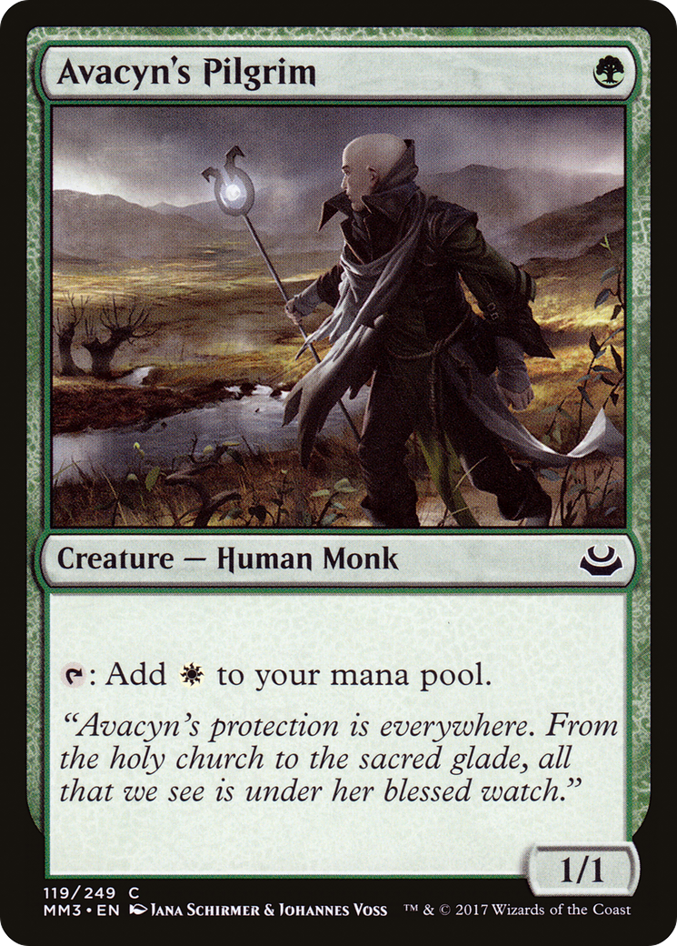 Avacyn's Pilgrim (MM3-119) [Modern Masters 2017] Foil