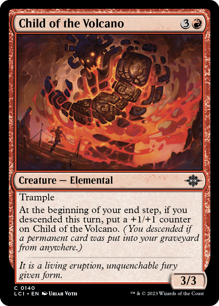 Child of the Volcano (LCI-140) [The Lost Caverns of Ixalan] Foil