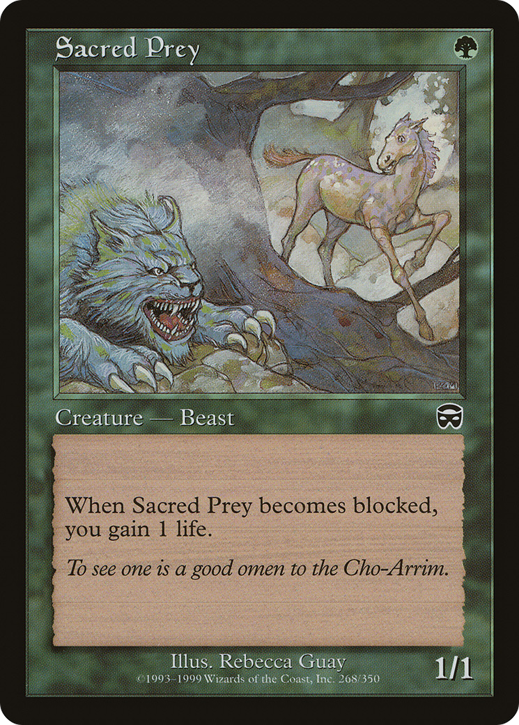 Sacred Prey (MMQ-268) [Mercadian Masques]