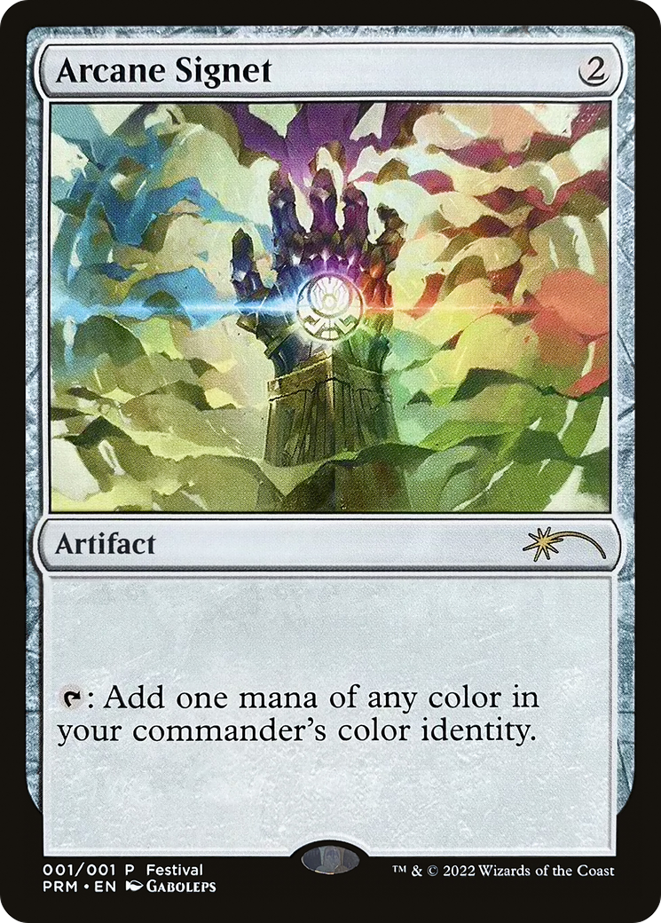 Arcane Signet (MFP-001) [30th Anniversary Misc Promos] Foil