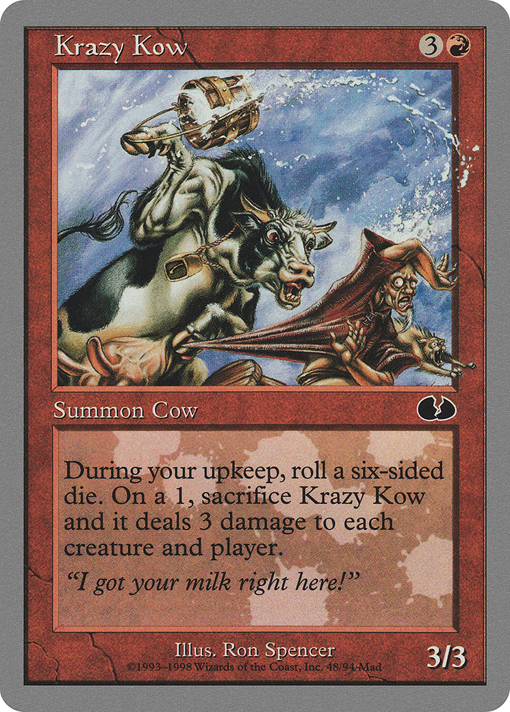 Krazy Kow (UGL-048) [Unglued]