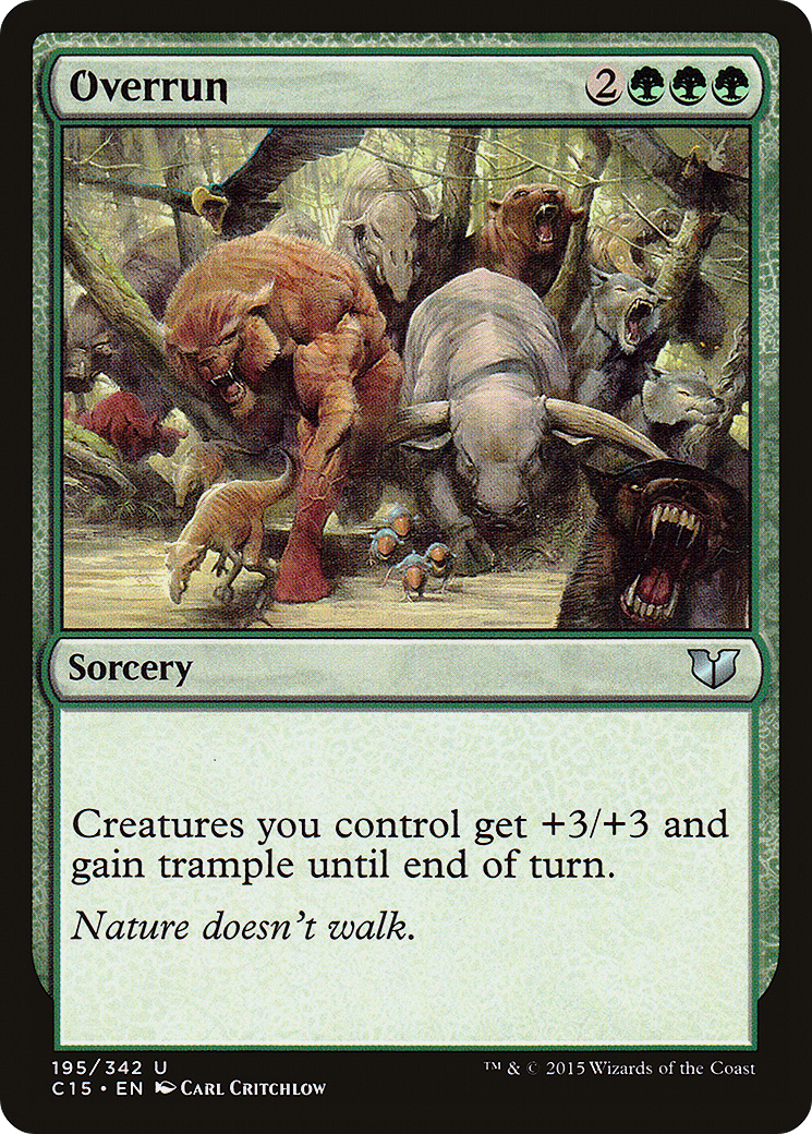 Overrun (C15-195) [Commander 2015]