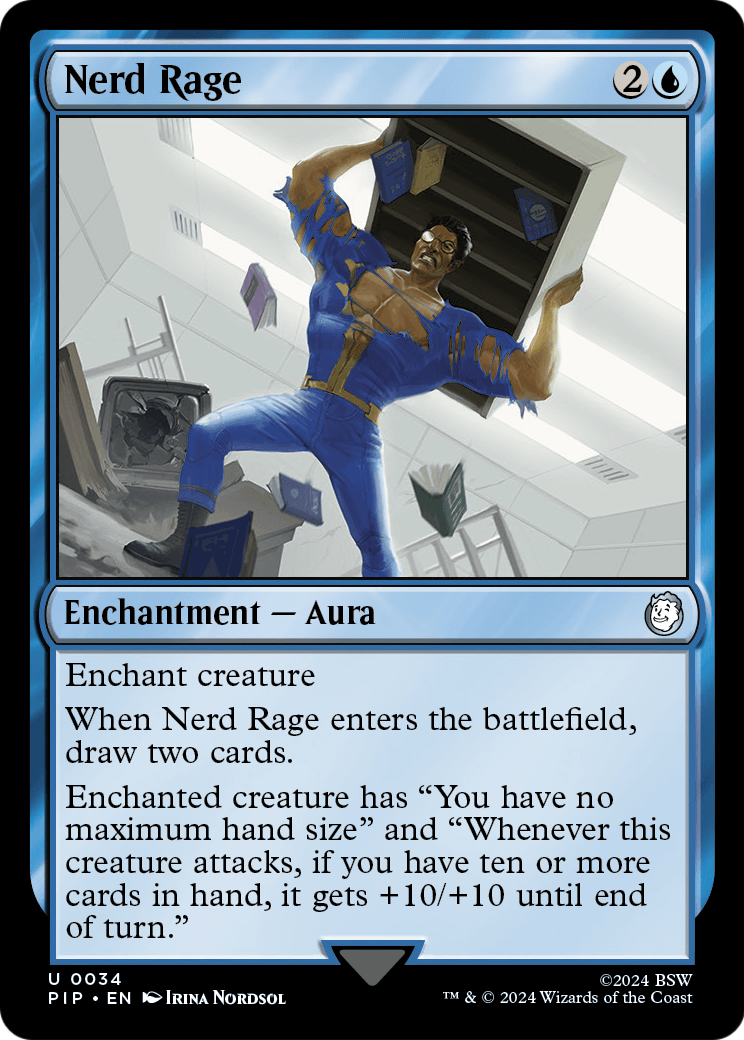 Nerd Rage (PIP-034) [Fallout] Foil