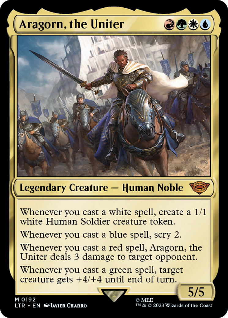 Aragorn, the Uniter (LTR-192) [The Lord of the Rings: Tales of Middle-earth]