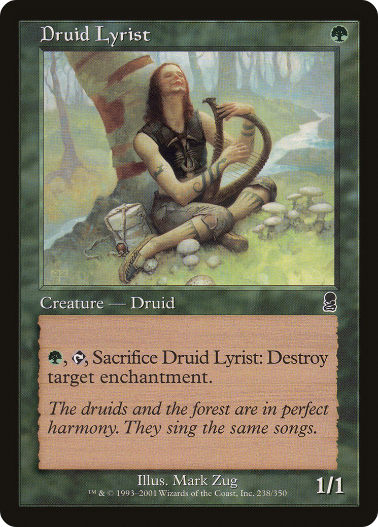 Druid Lyrist (ODY-238) [Odyssey]