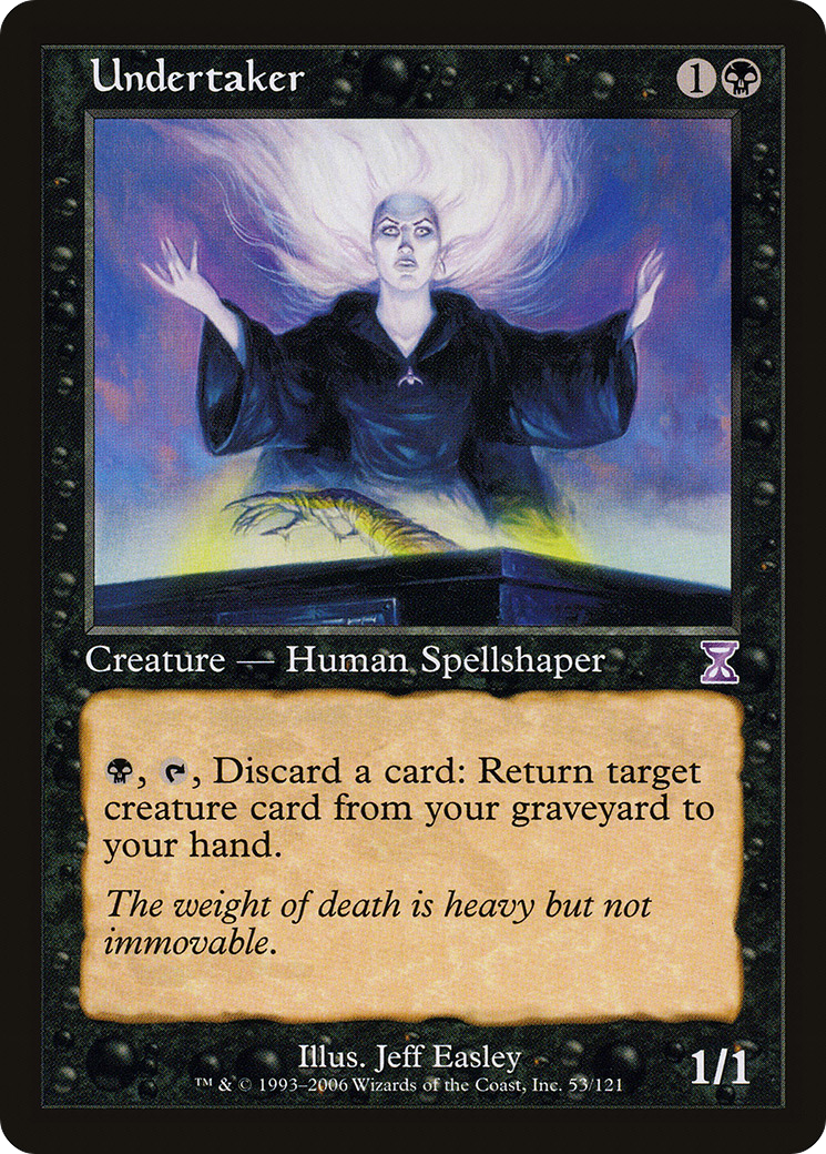 Undertaker (TSB-053) [Time Spiral Timeshifted] Foil