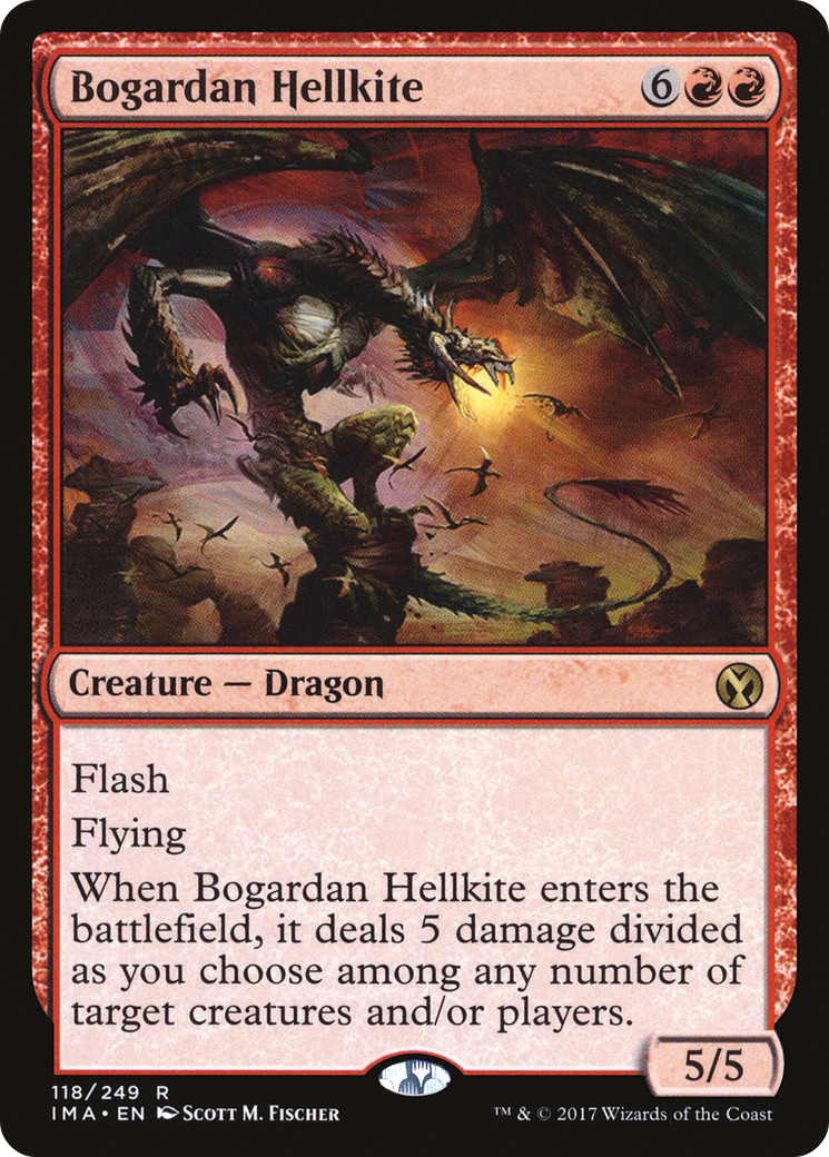 Bogardan Hellkite (IMA-118) [Iconic Masters]