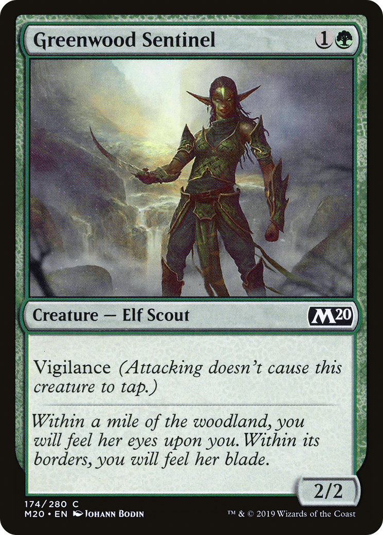 Greenwood Sentinel (M20-174) [Core Set 2020]