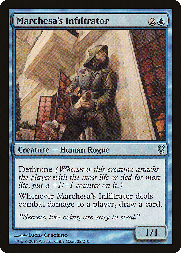 Marchesa's Infiltrator (CNS-022) [Conspiracy] Foil
