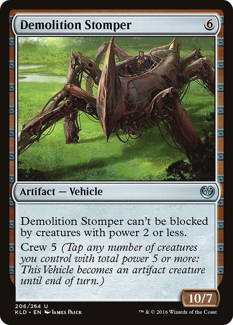 Demolition Stomper (KLD-206) [Kaladesh] Foil