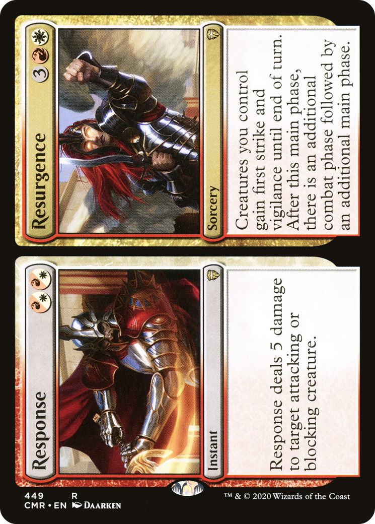 Response // Resurgence (CMR-449) [Commander Legends]