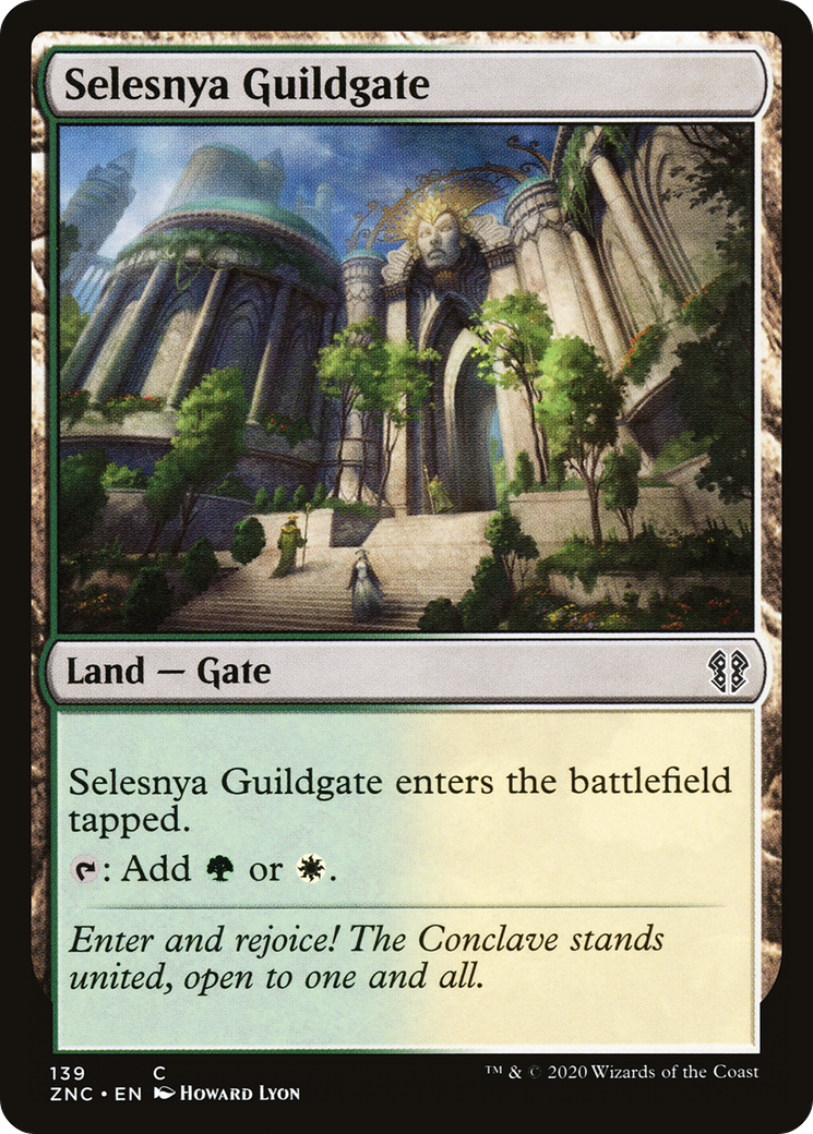 Selesnya Guildgate (ZNC-139) [Zendikar Rising Commander]