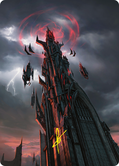 Barad-dûr // Barad-dûr (ALTR-054) (Borderless) [Tales of Middle-earth Art Series] Foil