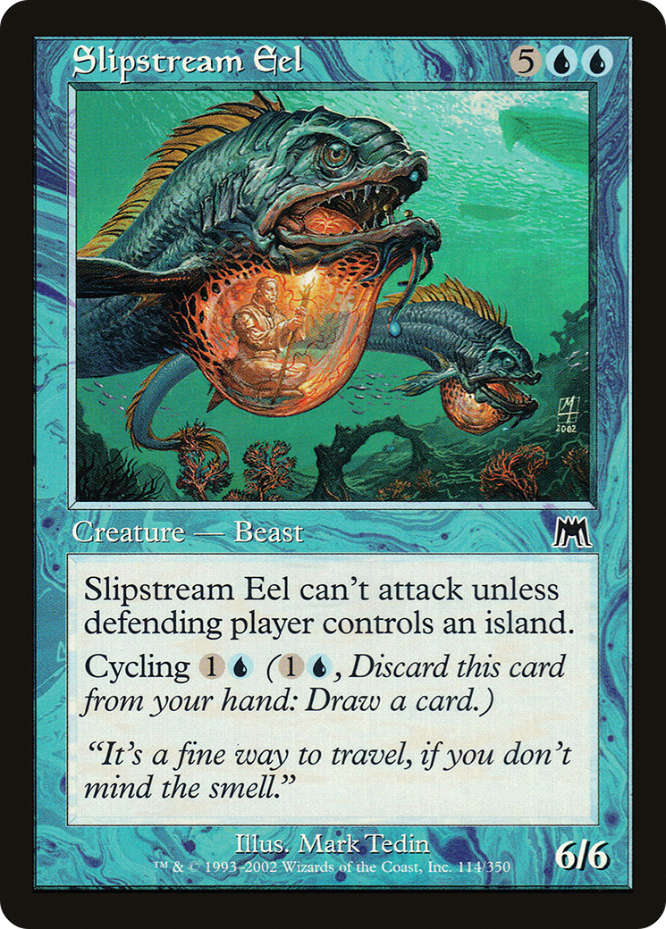 Slipstream Eel (ONS-114) [Onslaught] Foil