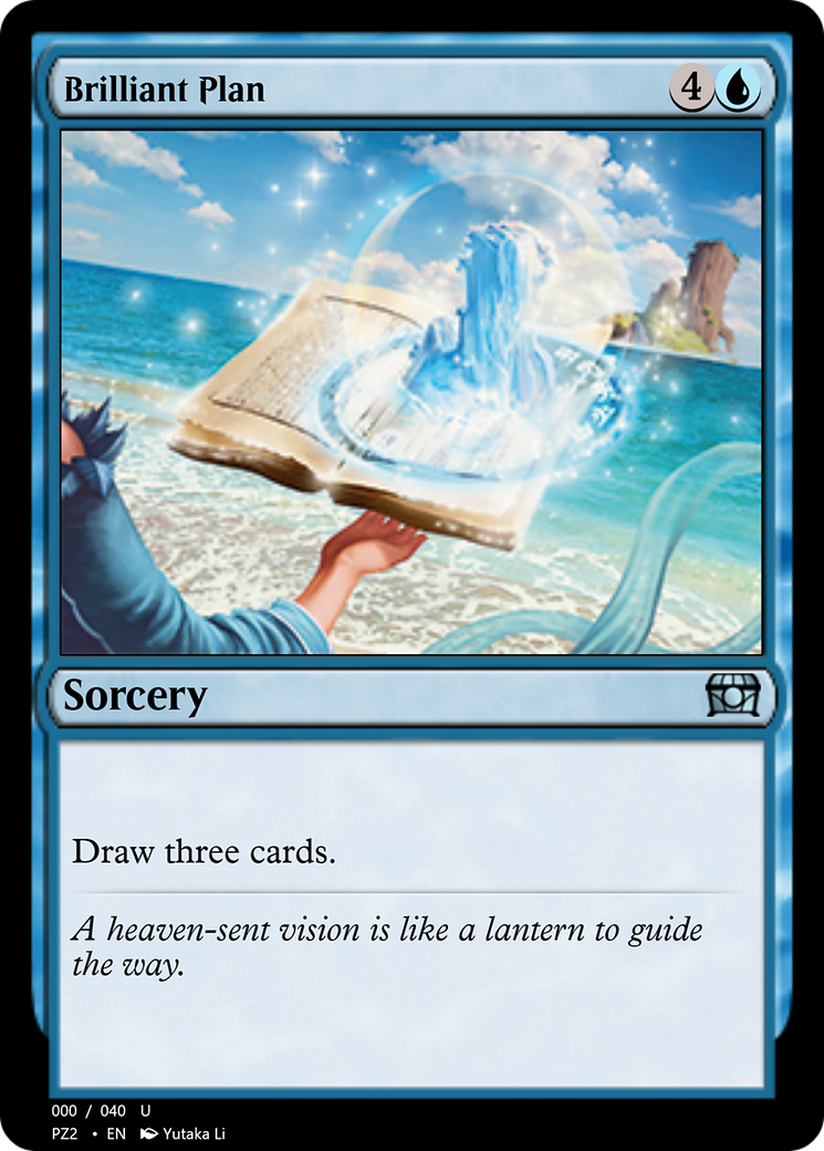 Brilliant Plan (PZ2-70833) [Treasure Chest] Foil