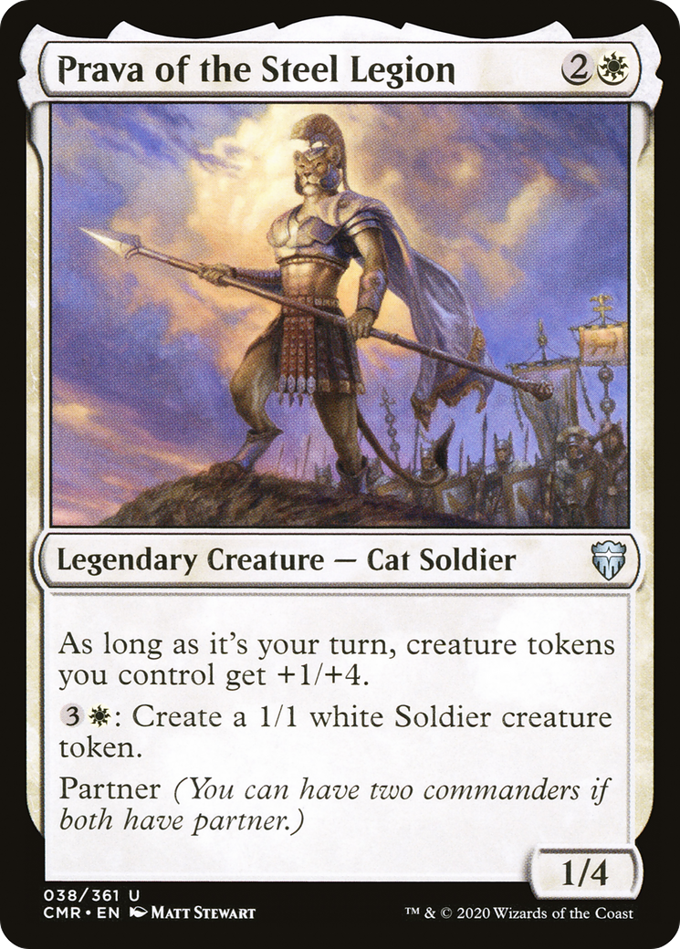 Prava of the Steel Legion (CMR-038) [Commander Legends] Foil