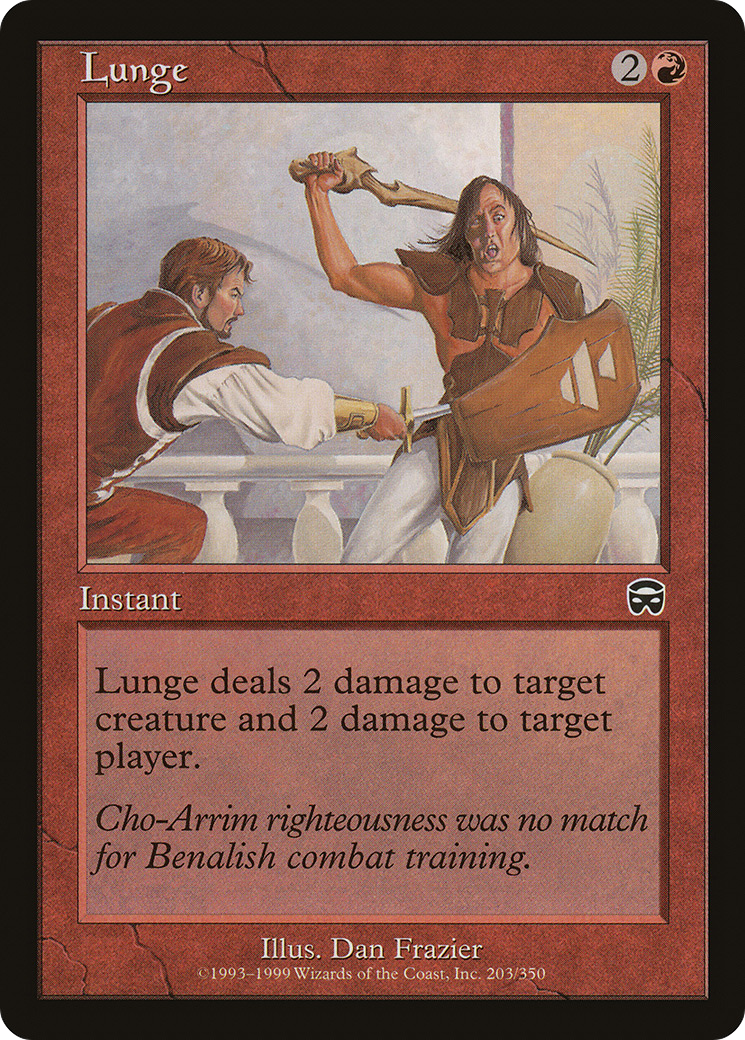 Lunge (MMQ-203) [Mercadian Masques]