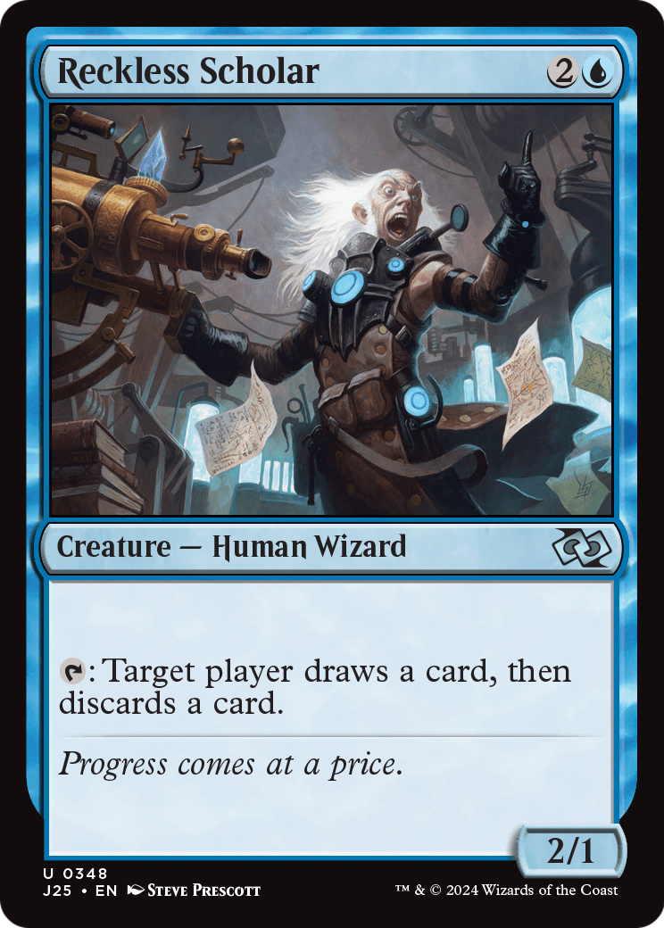 Reckless Scholar (J25-348) [Foundations Jumpstart]