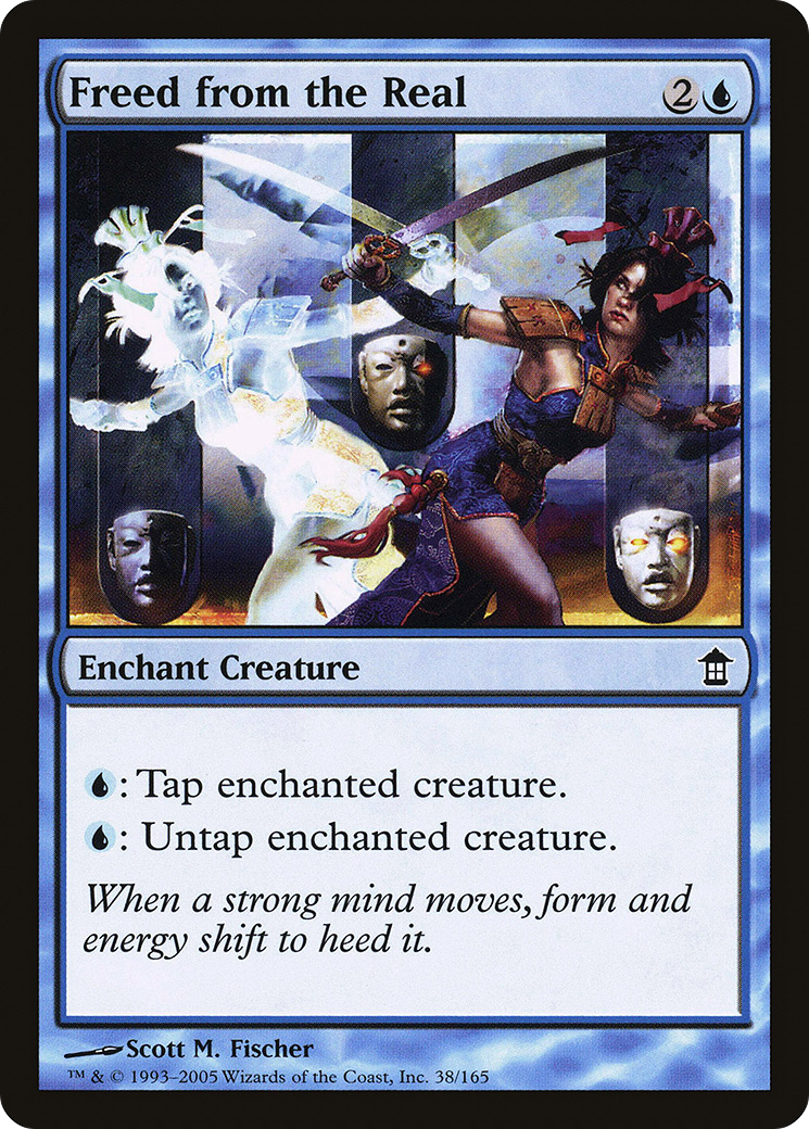 Freed from the Real (SOK-038) [Saviors of Kamigawa] Foil