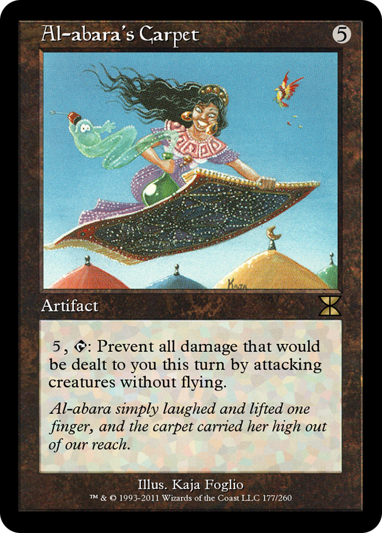 Al-abara's Carpet (ME4-177) [Masters Edition IV] Foil