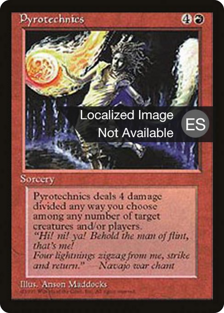 Pyrotechnics [Fourth Edition Foreign Black Border]