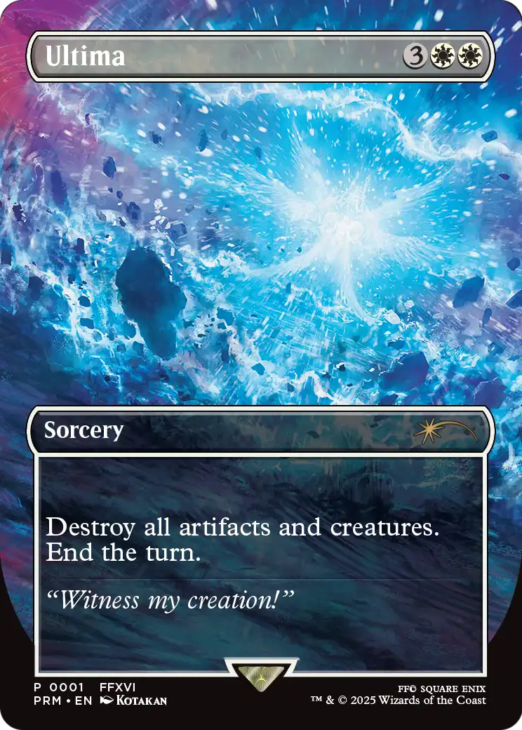 Ultima (SSP-001) (Borderless) [Standard Showdown Promos]