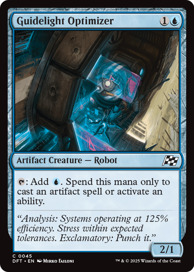 Guidelight Optimizer (DFT-045) [Aetherdrift]