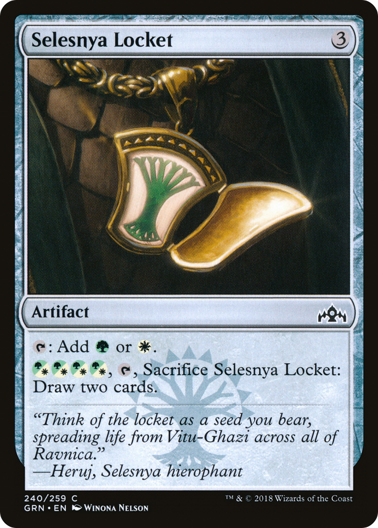 Selesnya Locket (GRN-240) [Guilds of Ravnica]