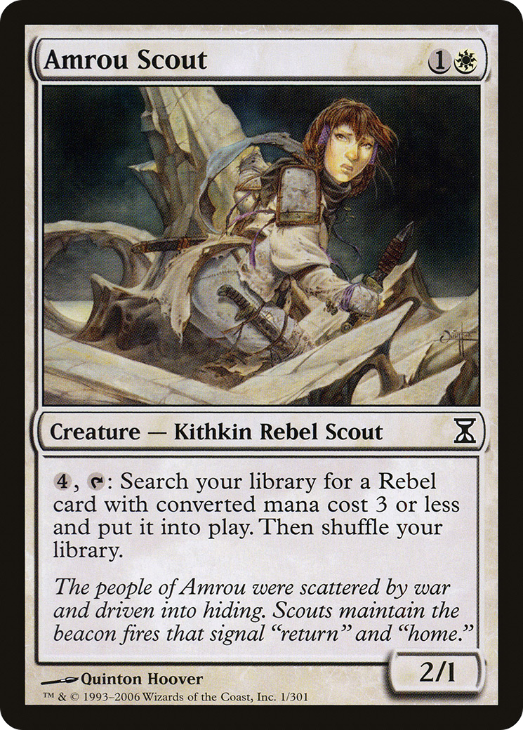 Amrou Scout (TSP-001) [Time Spiral] Foil