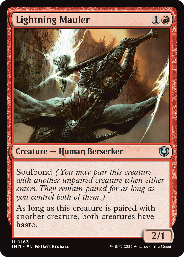 Lightning Mauler (INR-163) [Innistrad Remastered]