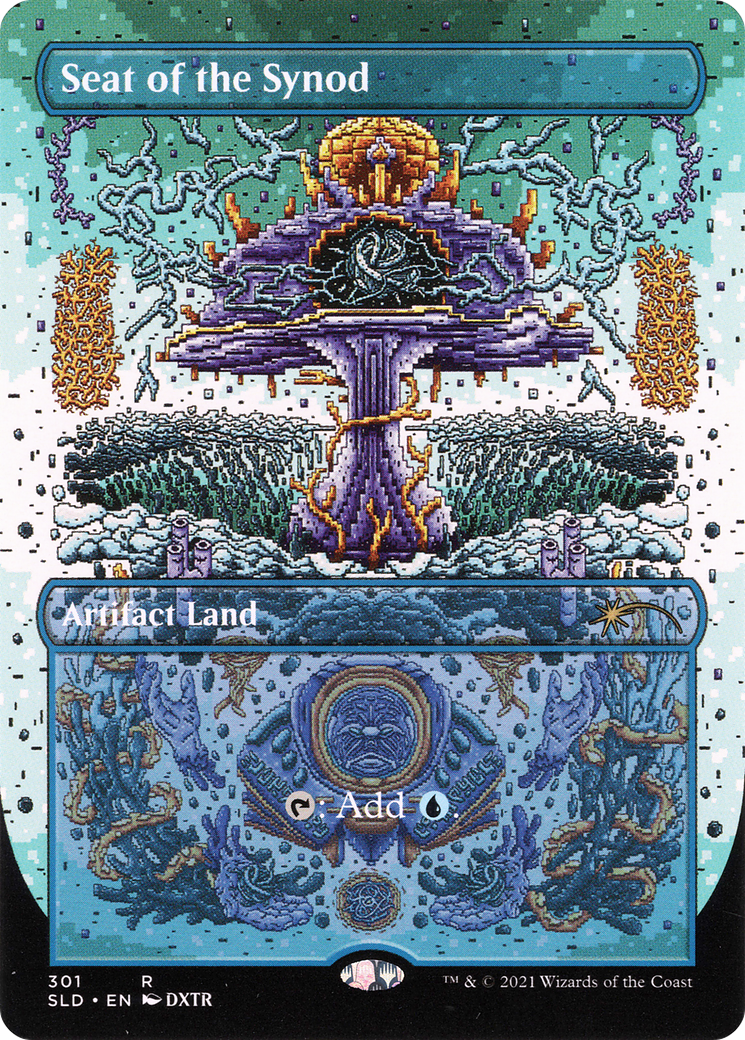 Seat of the Synod (SLD-301) (Borderless) [Secret Lair Drop] Foil
