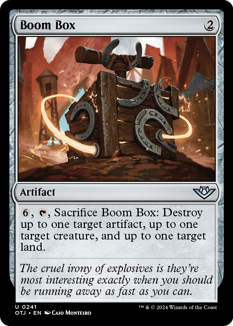Boom Box (OTJ-241) [Outlaws of Thunder Junction] Foil