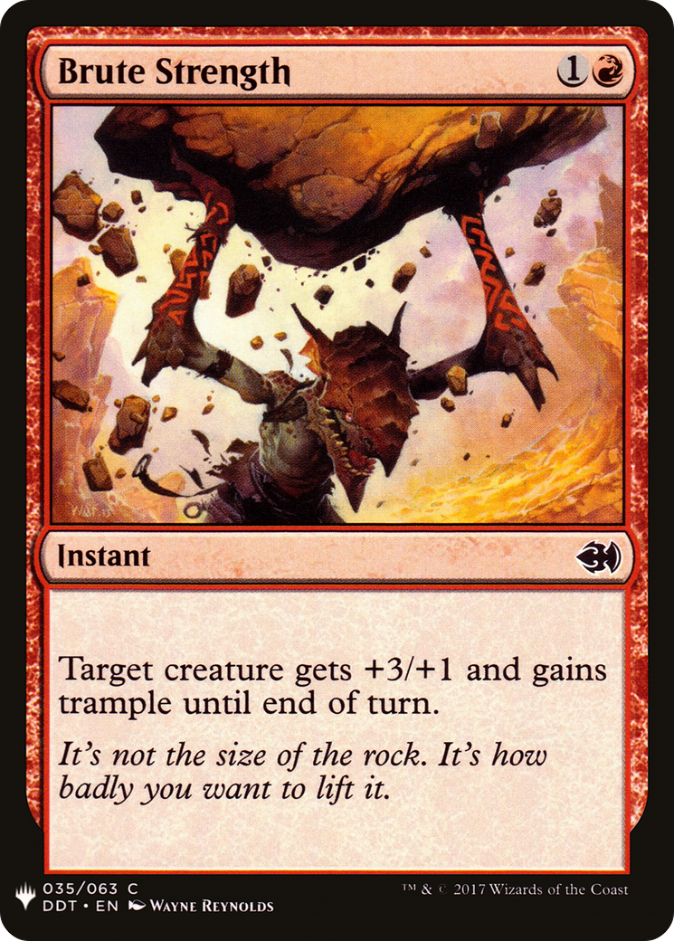 Brute Strength (LIST-DDT-35) [The List]