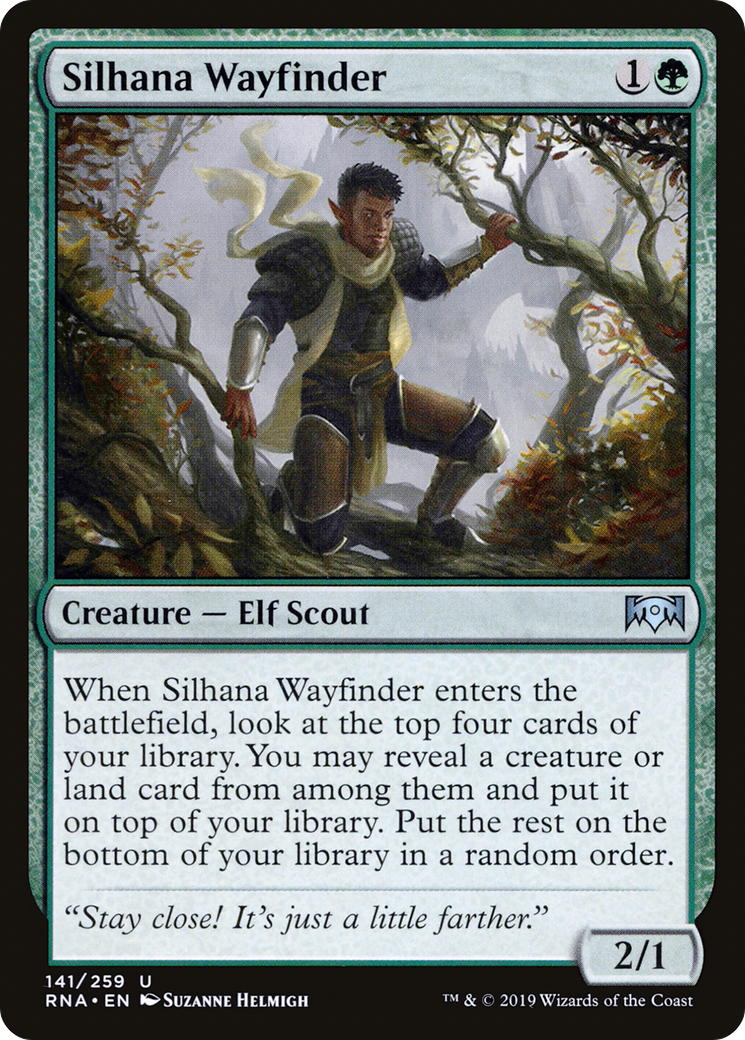 Silhana Wayfinder (RNA-141) [Ravnica Allegiance] Foil