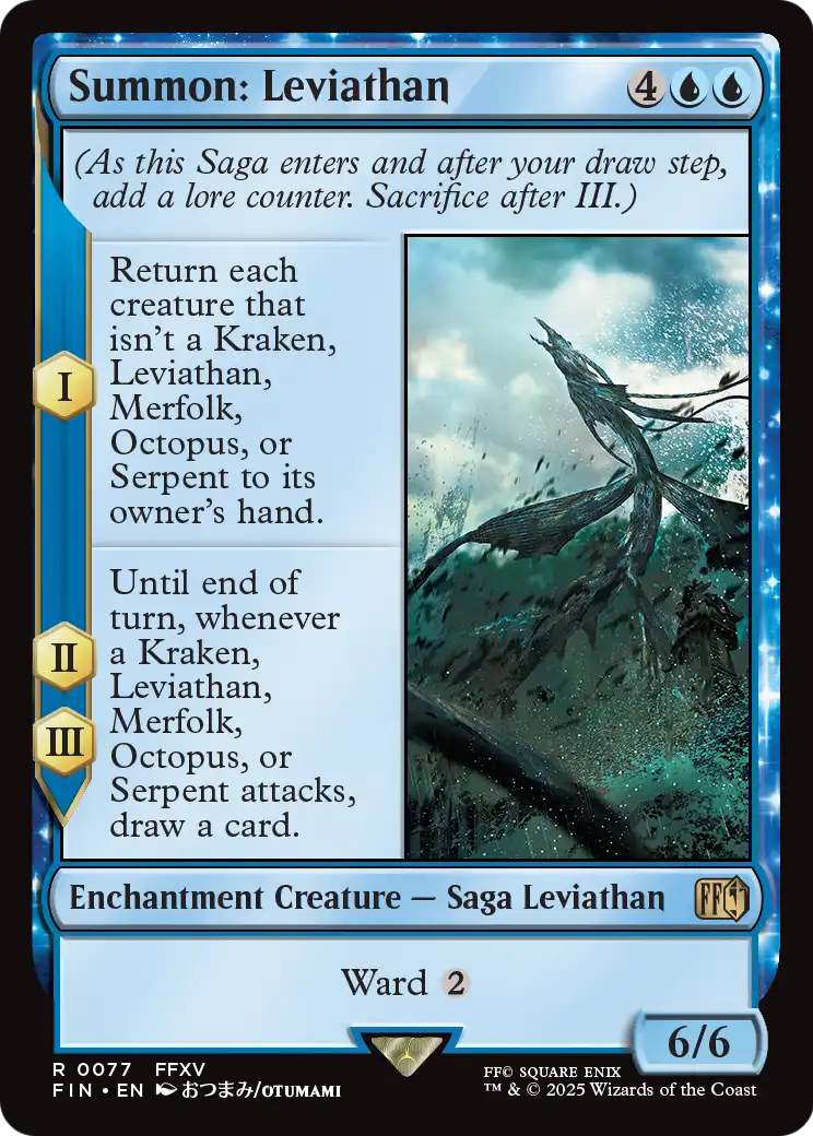 Summon: Leviathan (FIN-077) [FINAL FANTASY] Foil
