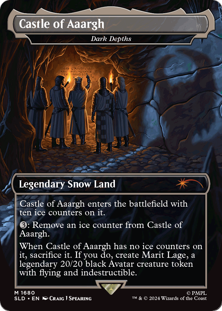 Castle of Aaargh - Dark Depths (SLD-1680) (Borderless) [Secret Lair Drop]